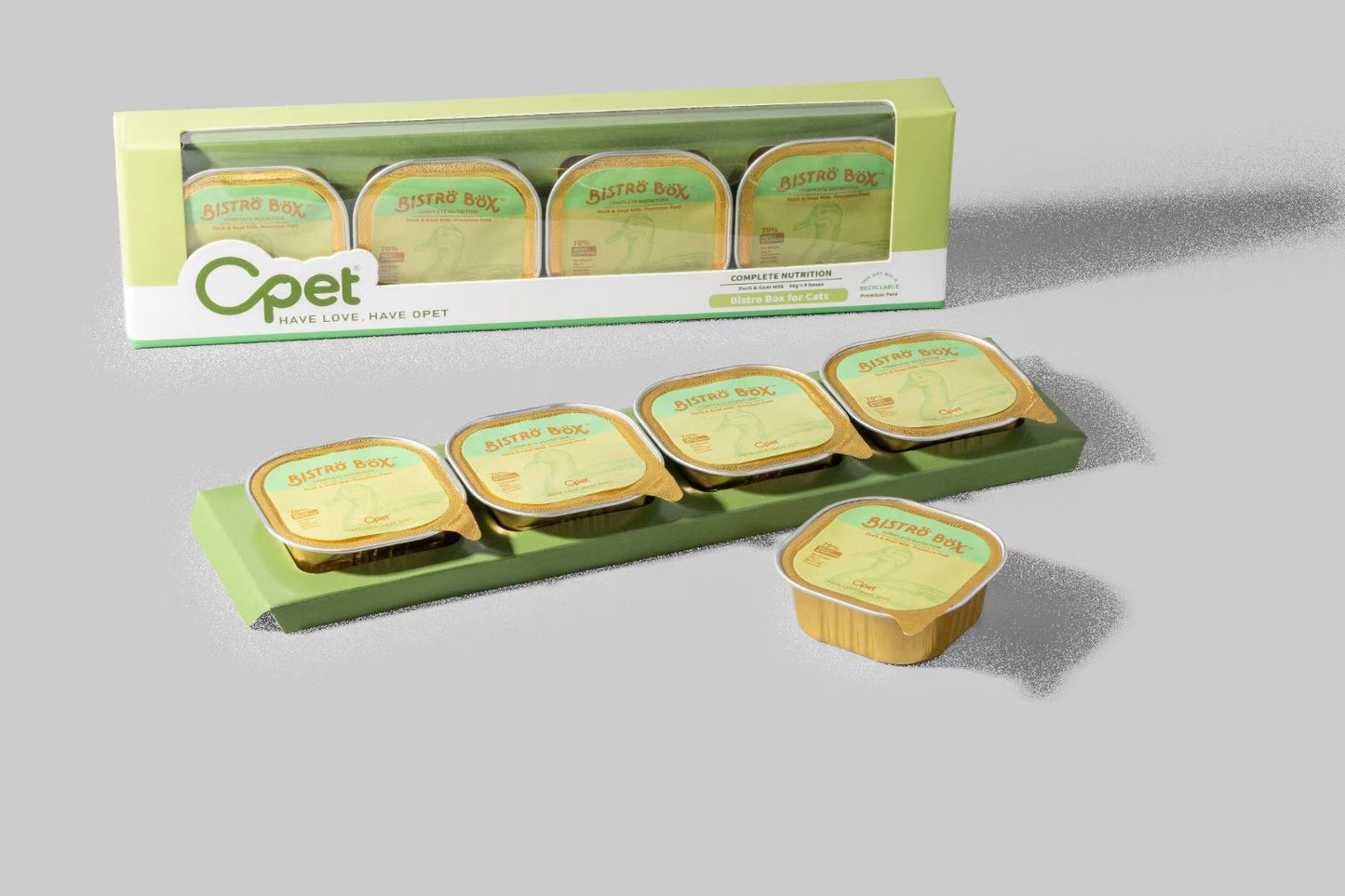 opet Duck, Lamb & Milk Cat Staple Can
