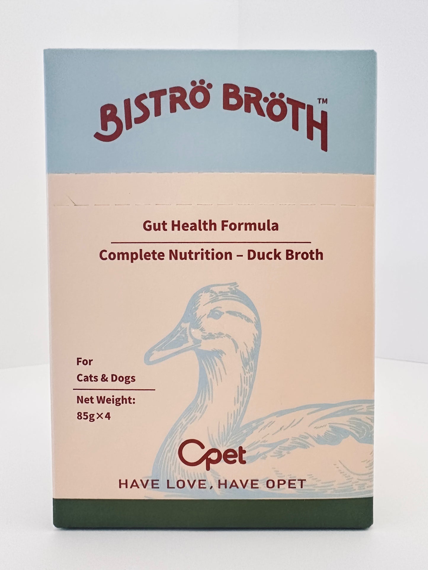 Opet 貓狗通用主食濃湯---舒潤鴨羹