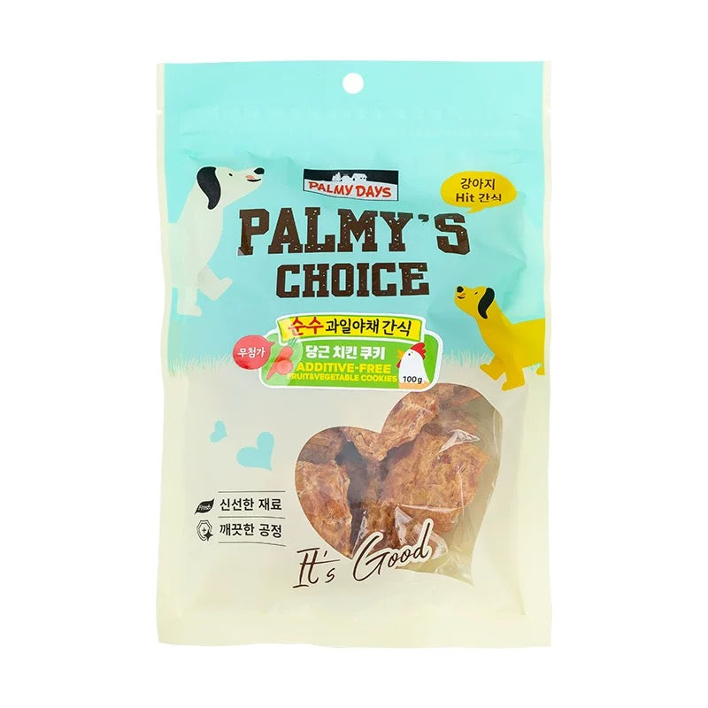 palmy days Additive-Free Carrot Chicken Dog Snacks