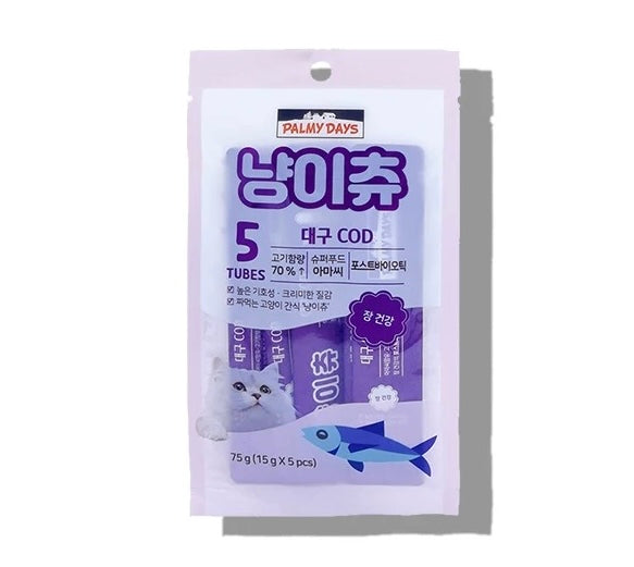 palmy days Cod Probiotics Functional Cat Strips