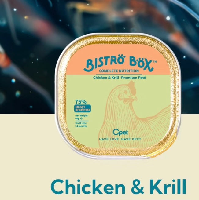 opet Tender Chicken & Krill Cat Staple Food Can