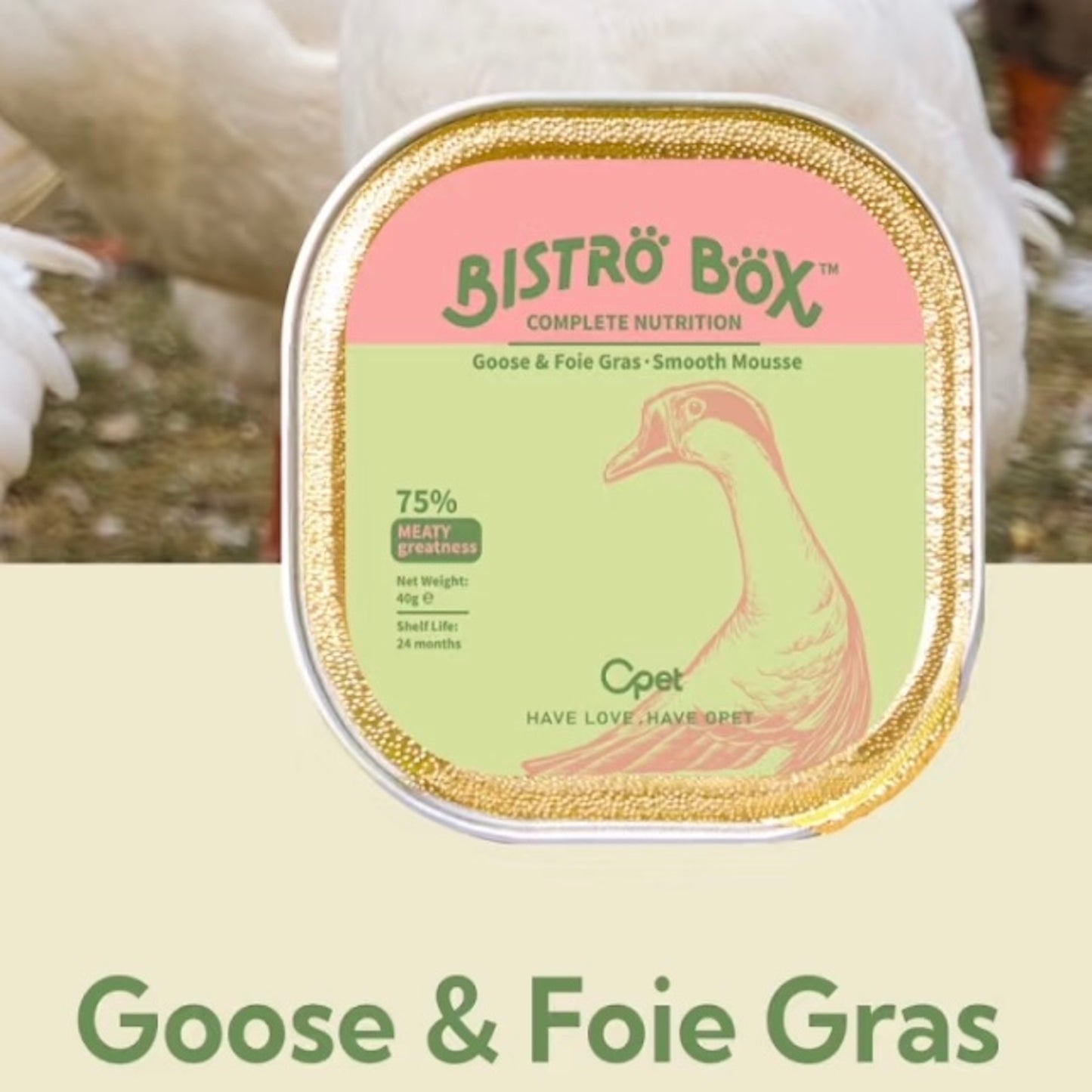 Opet Mousse Foie Gras Cat Food Main Course Box