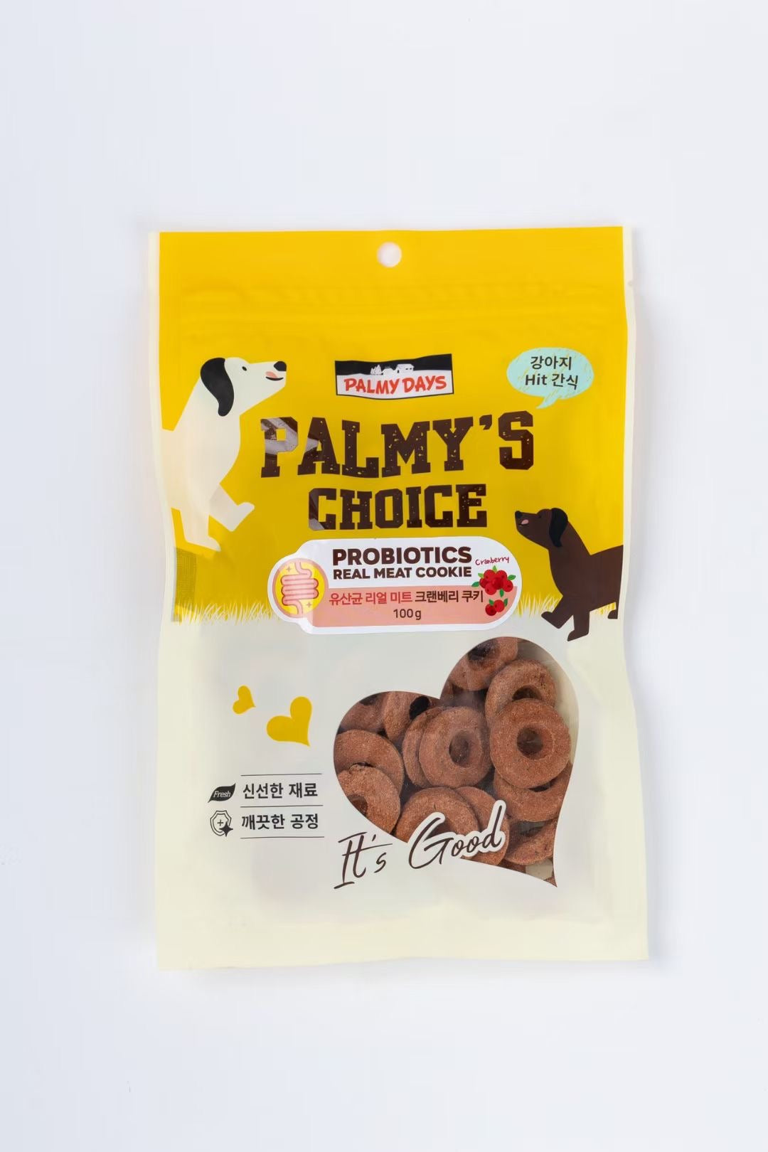palmy days Probiotic Fresh Meat Cranberry Dog Biscuits