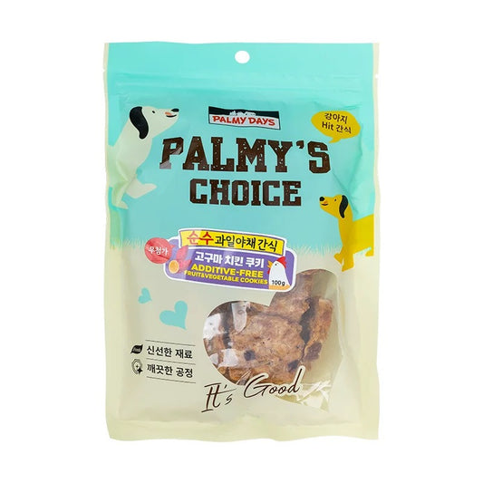 palmy days Additive-free Purple Potato Chicken Dog Snacks