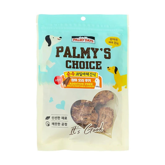 palmy days Additive-Free Yam and Duck Dog Snacks