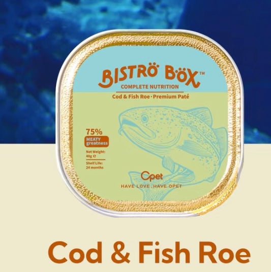 opet Cod Fish Roe Cat Staple Food Can