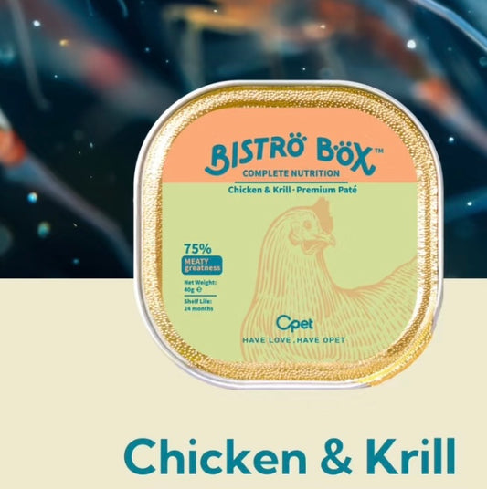 opet Tender Chicken & Krill Cat Staple Food Can